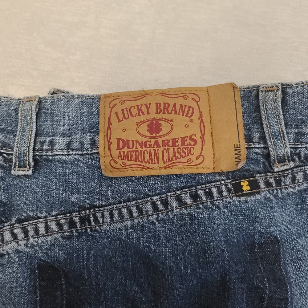 Lucky Brand Vintage Denim maxi women's jean skirt blue Size 6 Y2K 100% cotton - Picture 5 of 9